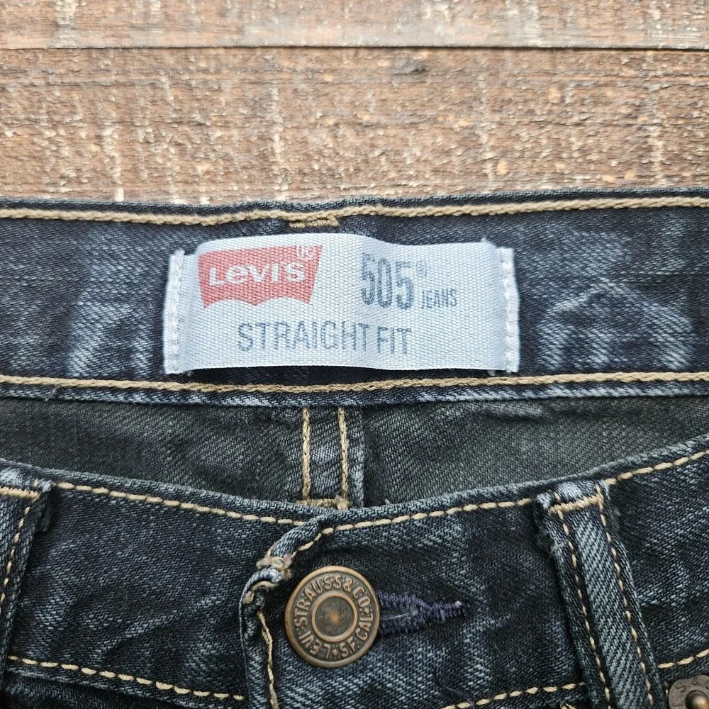 LEVI'S STRAUSS & CO 505 Regular Straight Jeans MEN'S W32 L30 BLUE  (2011)